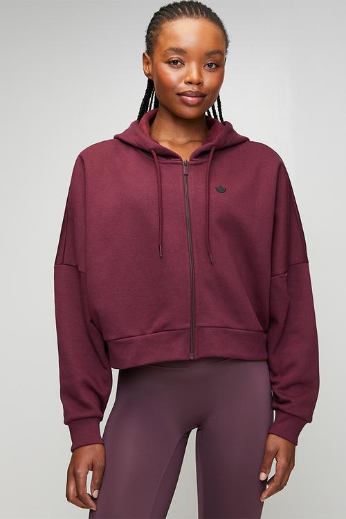 Ess F Z Hoodie W S26 - Maroon