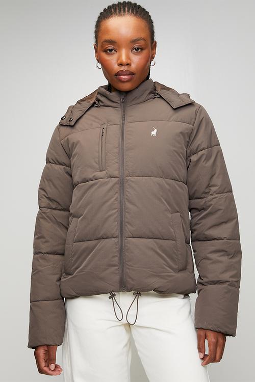 Wmn Piper Puffer Jacket - brown