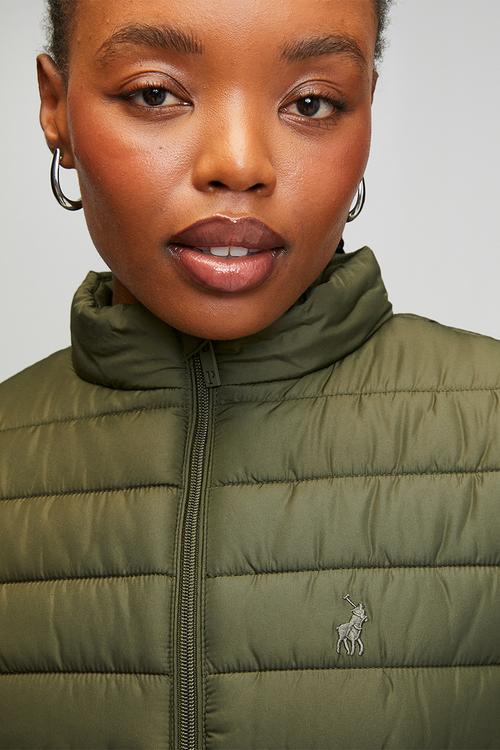 Wmn Bailey Sl Puffer Jacket - Olive