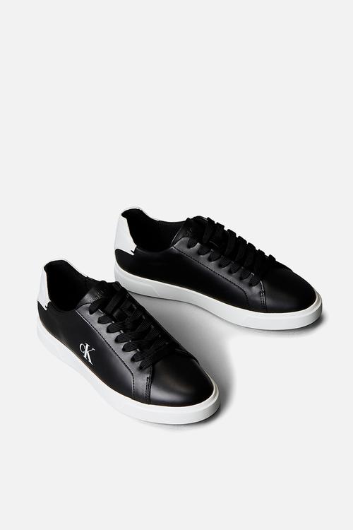 Low Pro Cup Laceup - Black/Bright White