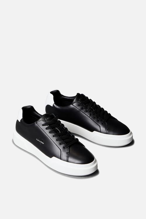 Chunky Cupsole Laceup - Black/Bright White