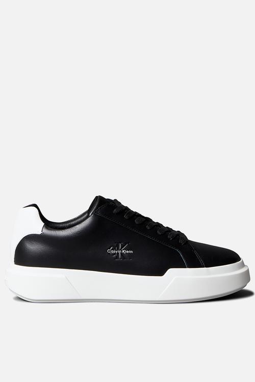 Chunky Cupsole Laceup - Black/Bright White