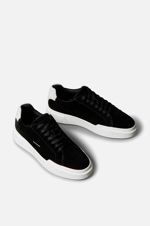 Chunky Cupsole Laceup - Black/Bright White