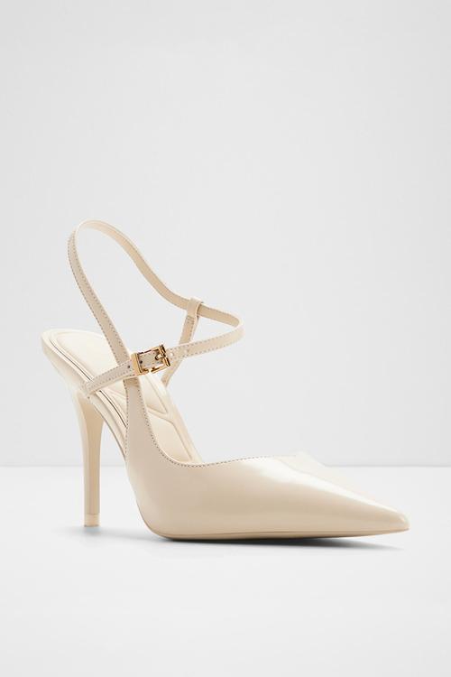 Vivenne ankle strap heel - cream