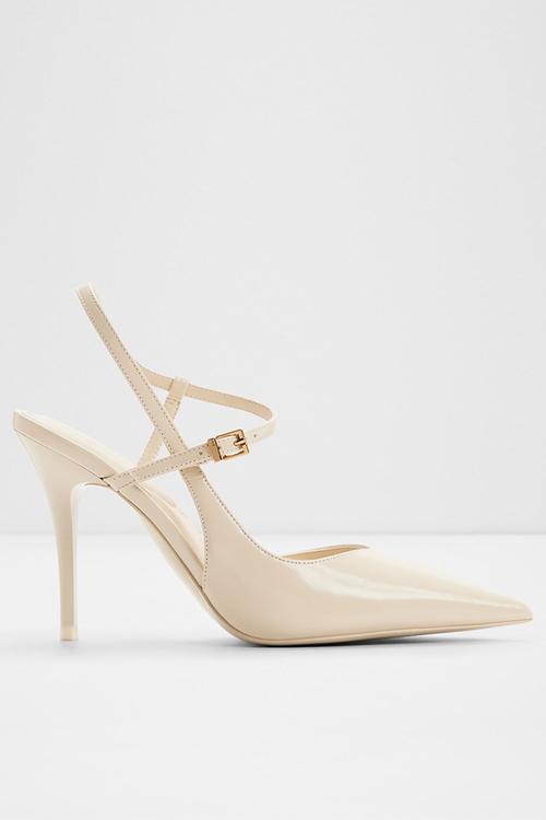 Vivenne ankle strap heel - cream