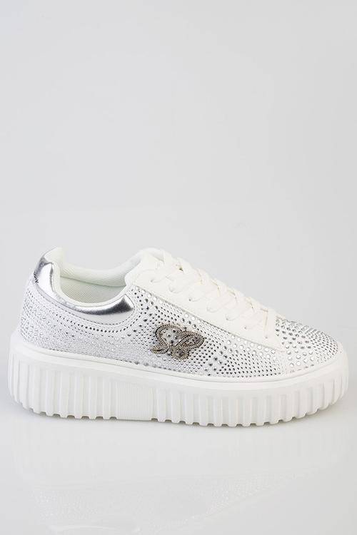 Joeletta sneaker - silver