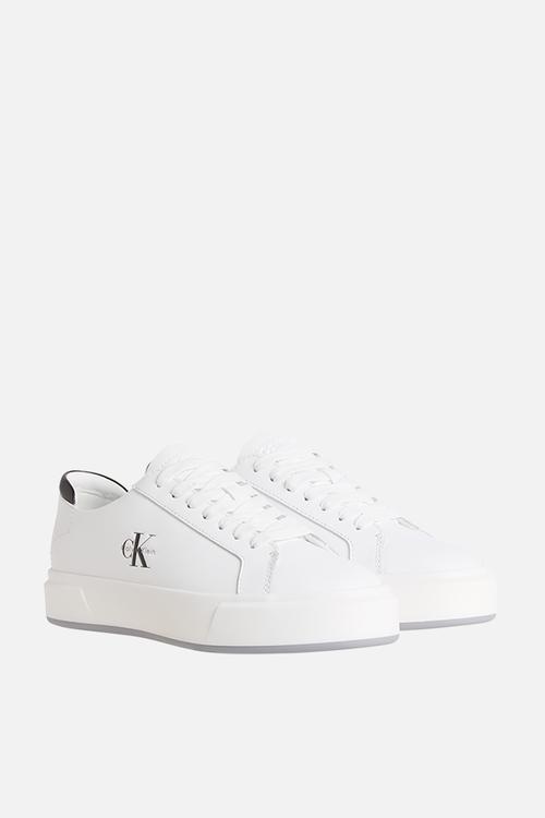 Basket Cupsole Laceup - Bright White/Black