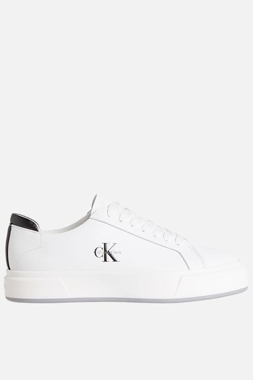 Basket Cupsole Laceup - Bright White/Black