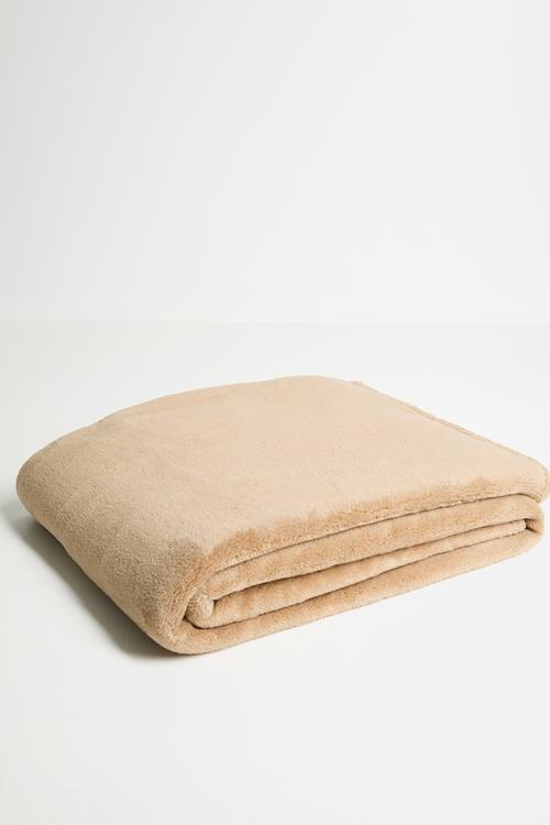 Fleece Throw - Stone
