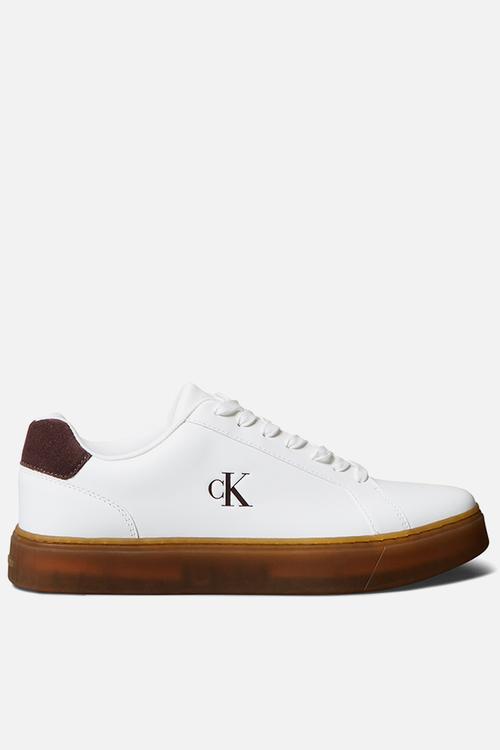 Classic Cupsole Laceup - Bright White/Bordeaux/Gum