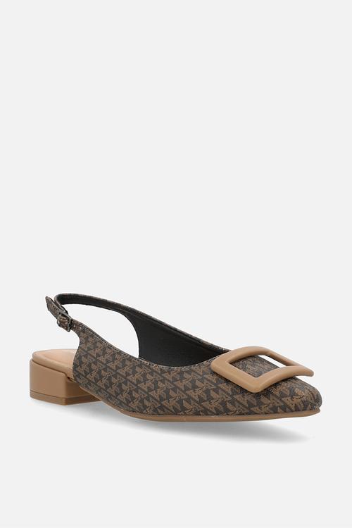 Babette 2 slingback pump - chocolate multi