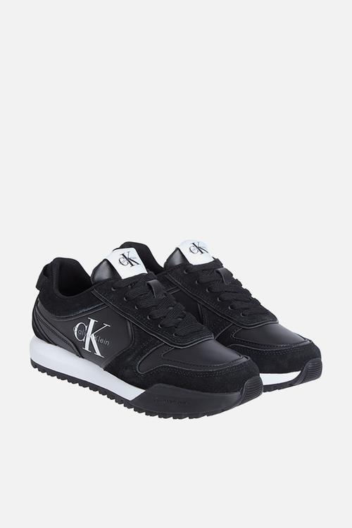 Toothy Runner Laceup - Black/Bright White