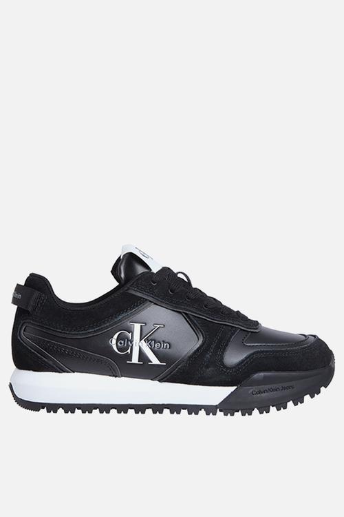 Toothy Runner Laceup - Black/Bright White