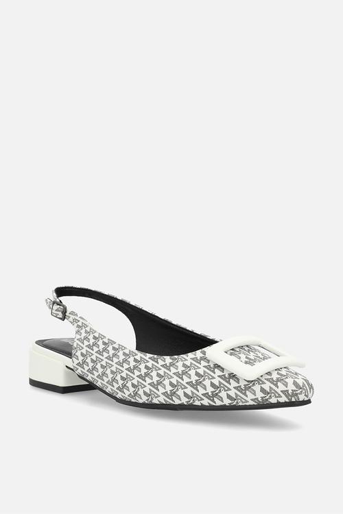 Babette 2 slingback pump - white multi