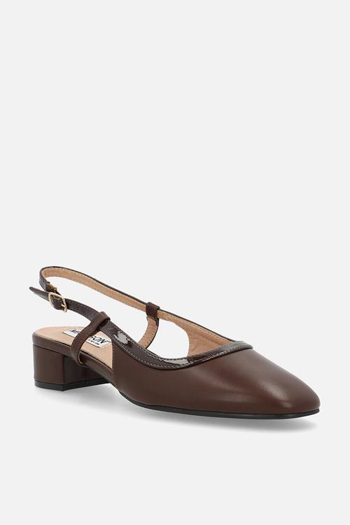 Oksana slingback heel - chocolate