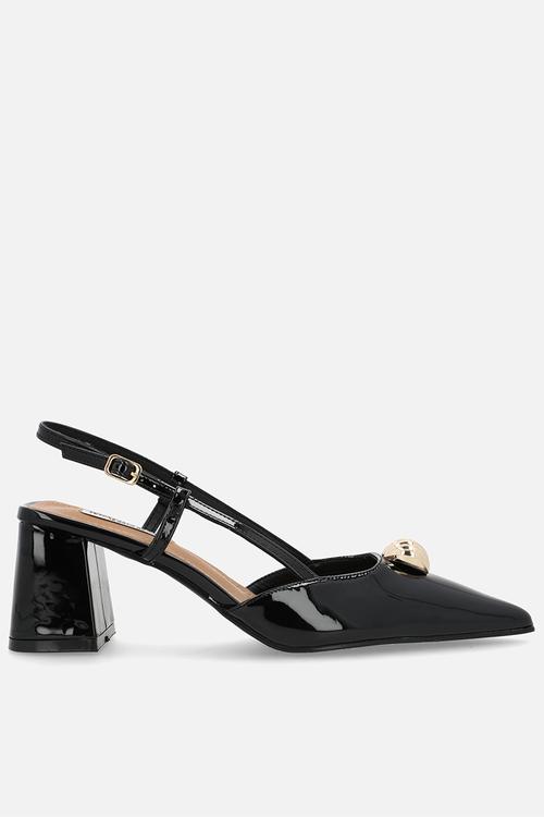 Odyssey slingback heel - black