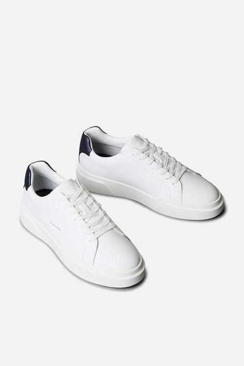 Chunky Cupsole Laceup - Bright White/Navy