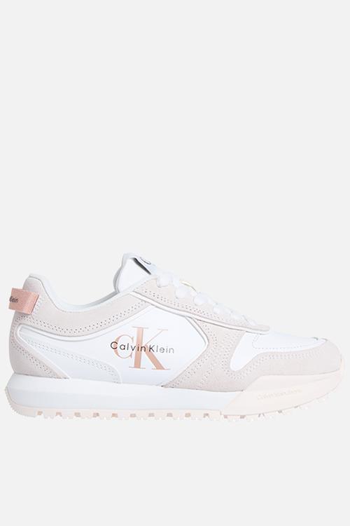Toothy Runner Laceup - White/Ancient White