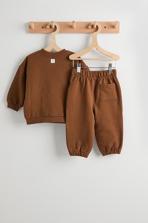 Bundle Riley Sweater & Trackpant Lcn - Lcn Mif Chestnut/Miffy