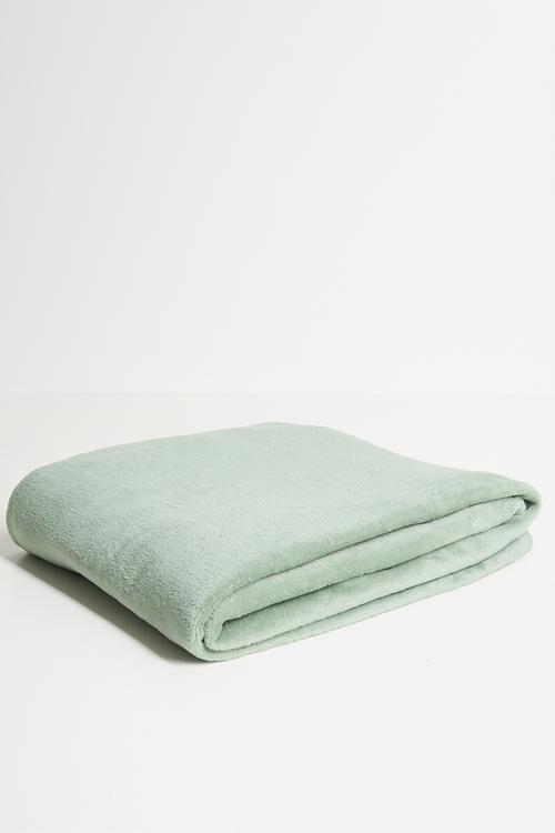 Fleece Throw - Sage