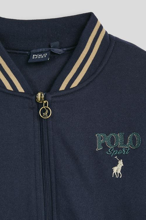 Boys logan sport baseball jacket - navy