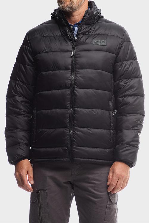 Reversible Puffer Jacket - Black