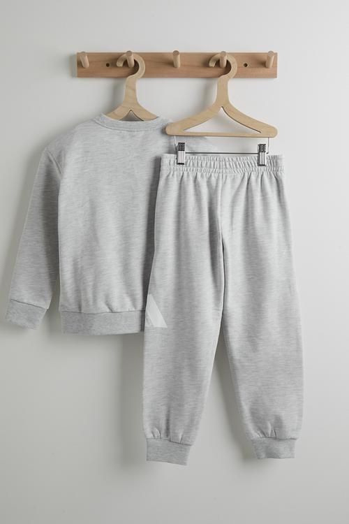 Lk Bl Fl Jog 280 - Light Grey Heather/White