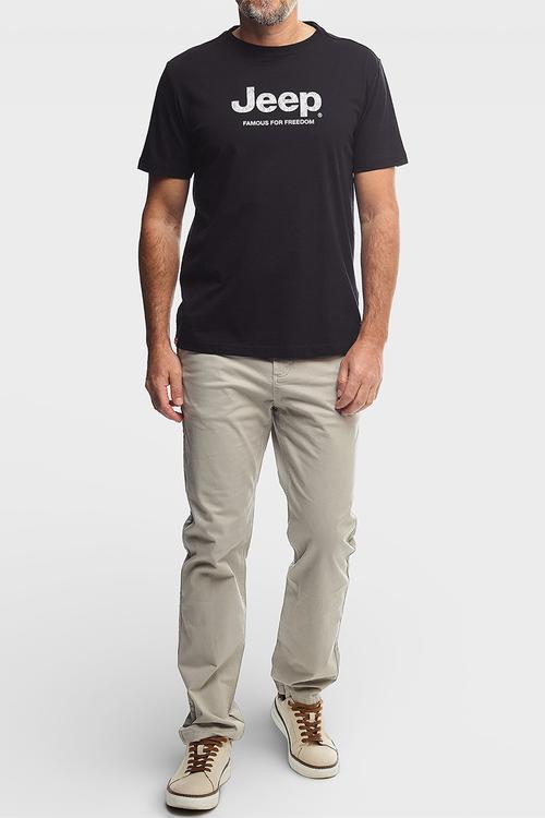 Logo Jeep Tee - Black