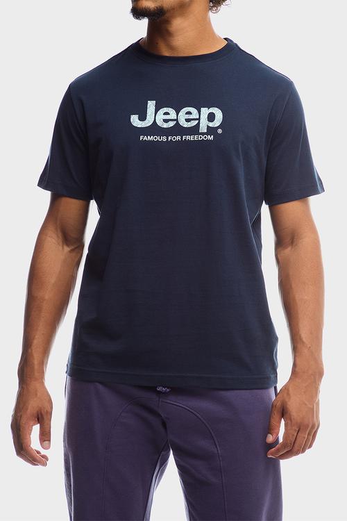 Logo Jeep Tee - Navy