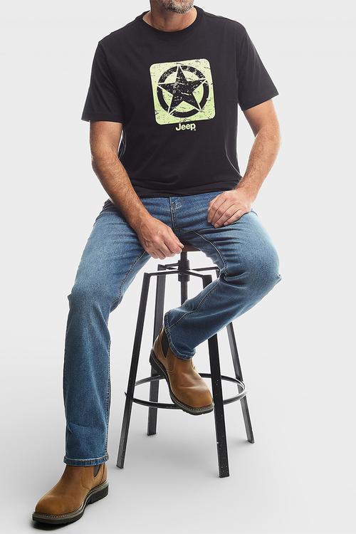 Logo Star Tee - Black