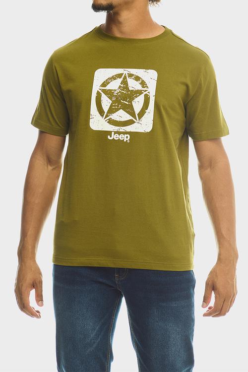 Logo Star Tee - Olive
