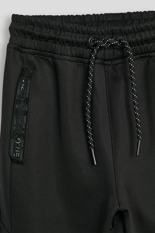 Boys Fashion Track Pants - Black