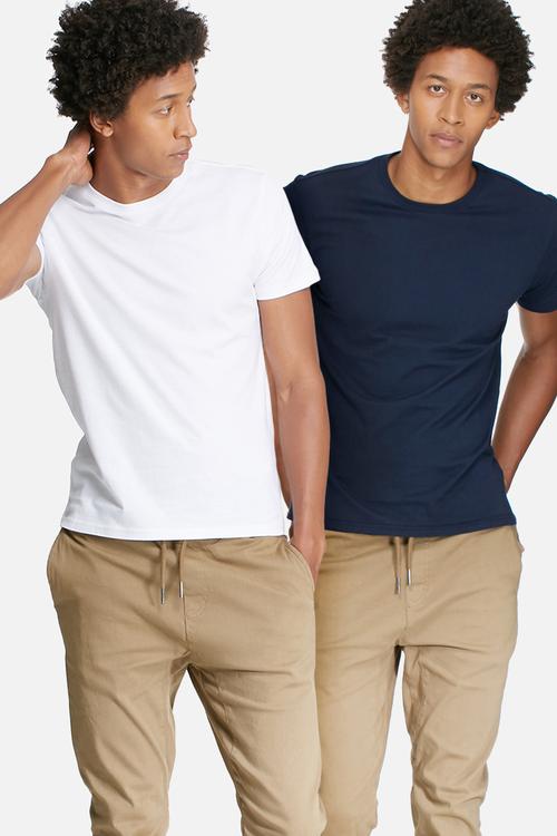 2 pack crew neck tee