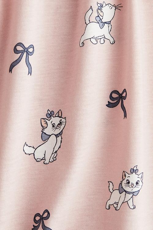 Sleeveless jersey dress - light pink/aristocats