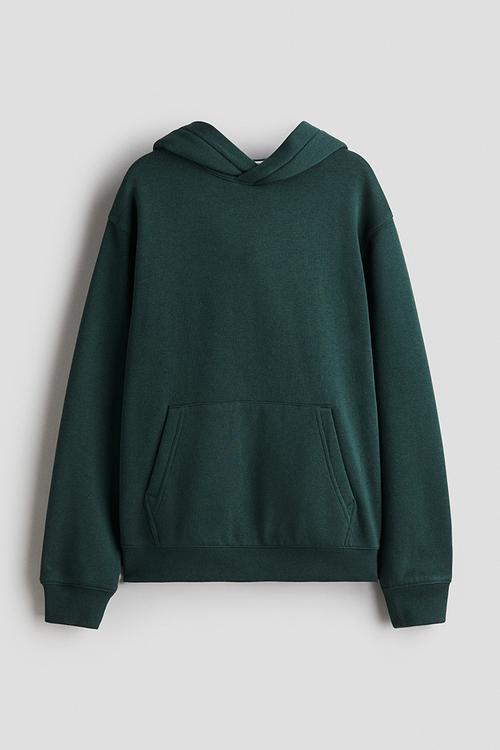 Hoodie - dark green