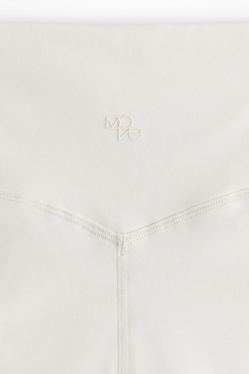 Sports leggings with softmove™ - cream