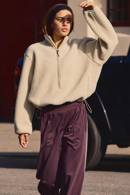 Teddy sports top - beige