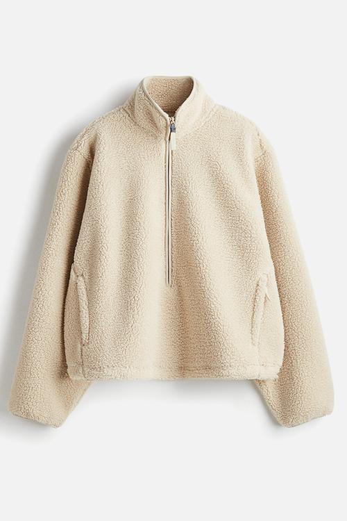 Teddy sports top - beige