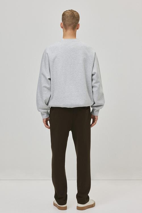 Regular fit tailored joggers - brown  