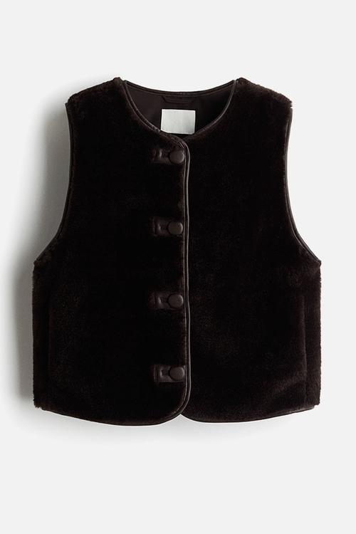 Gilet - dark brown