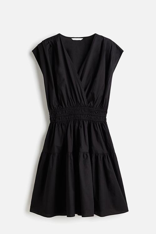 Cotton dress - black