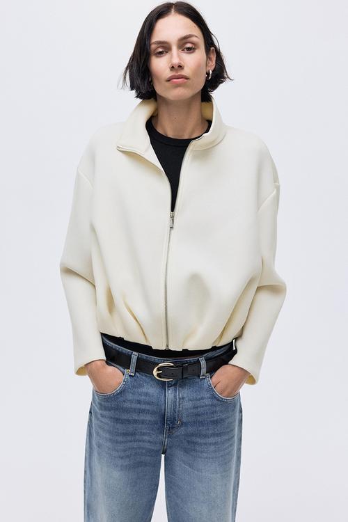 Scuba jacket - cream