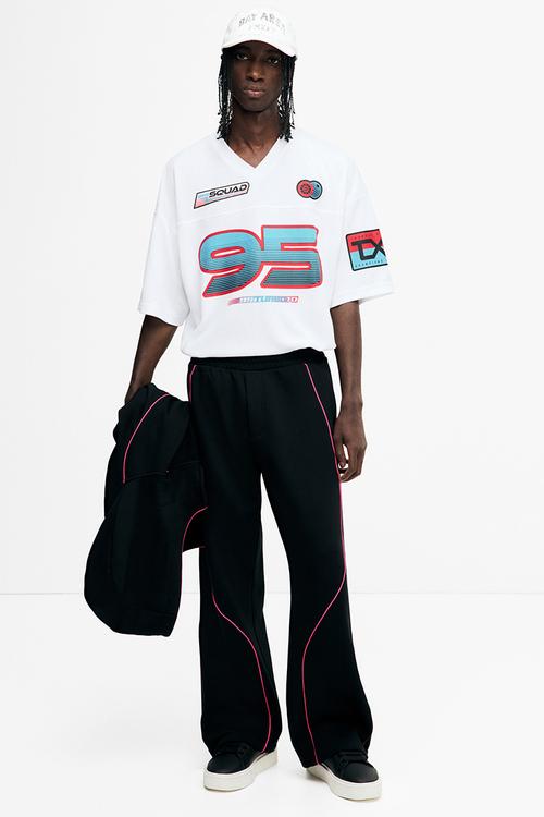 Relaxed fit sweatpants - black