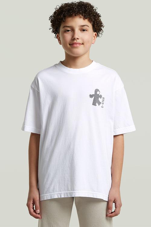 Oversized R T Ss - White
