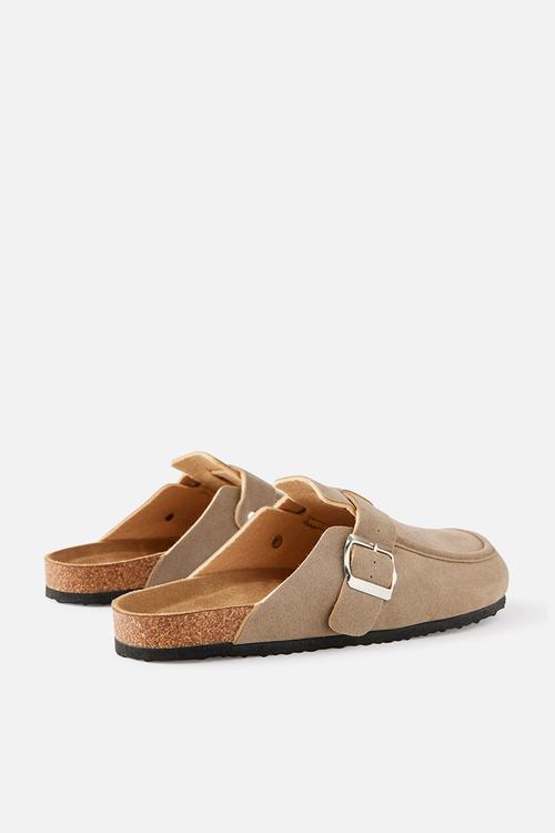 Rex loafer mule - taupe nubuck