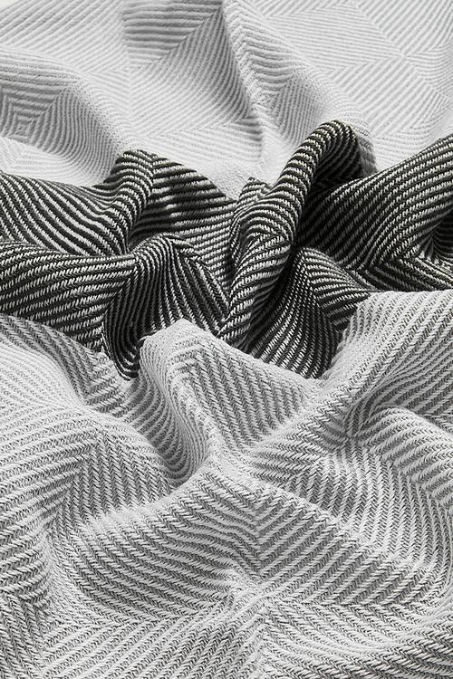 Protea Bed Throw - Steel/Wild Dove