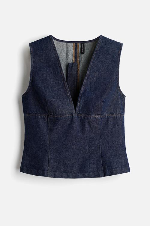 Vest top - denim blue