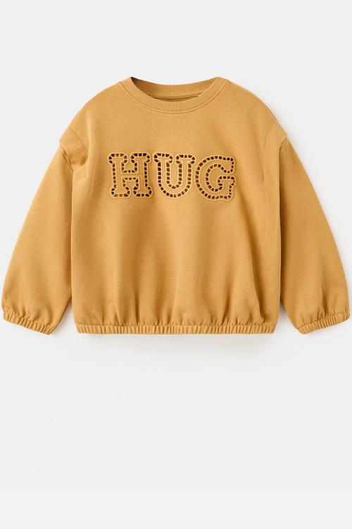 Sweatshirt HUG - Dark Yelow