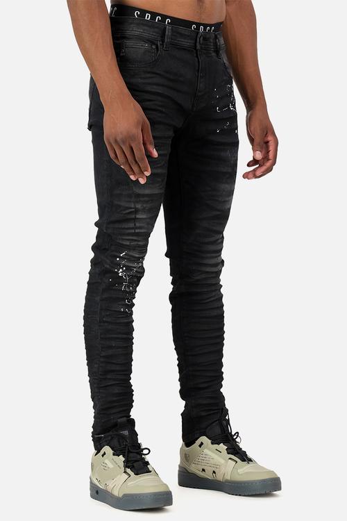 Cosmic Shade Jeans  - Black