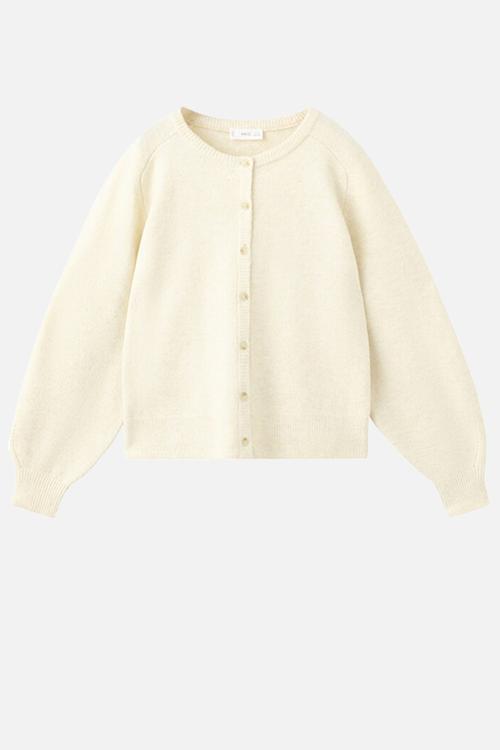 Cardigan NINA - Light/Pastel Yellow